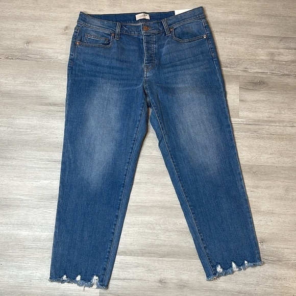 NWT Loft Boyfriend Jeans Size 8 - Picture 1 of 9